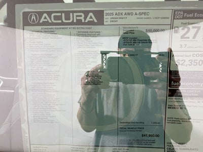 2025 Acura ADX w/A-Spec Package