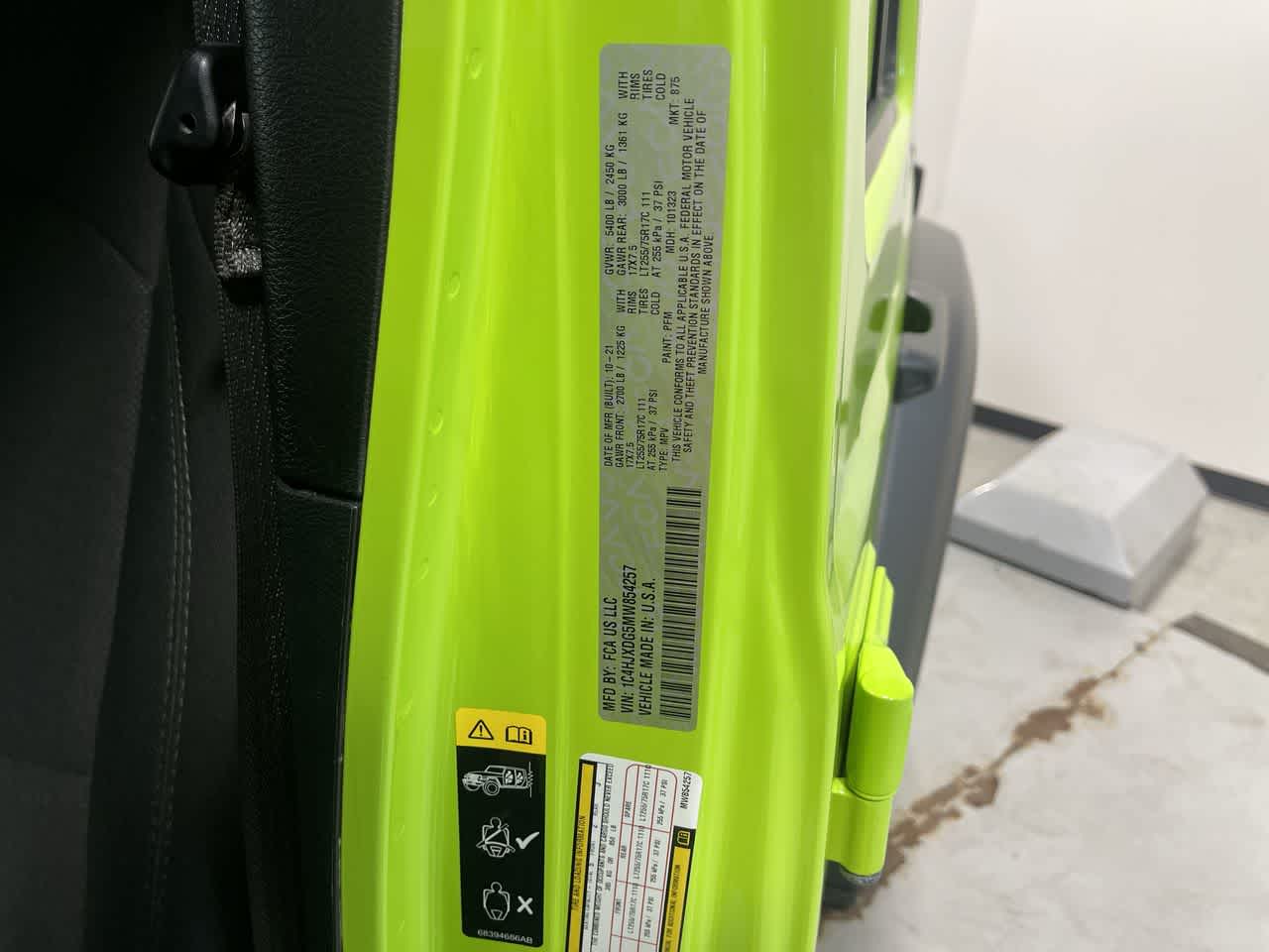 2021 Jeep Wrangler Unlimited Willys