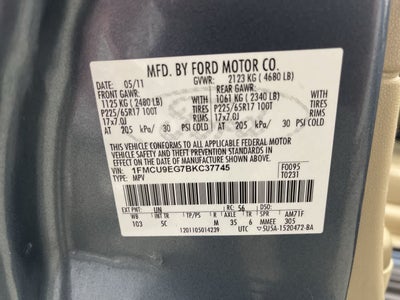 2011 Ford Escape Limited