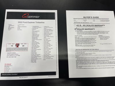 2022 Ford Explorer Timberline