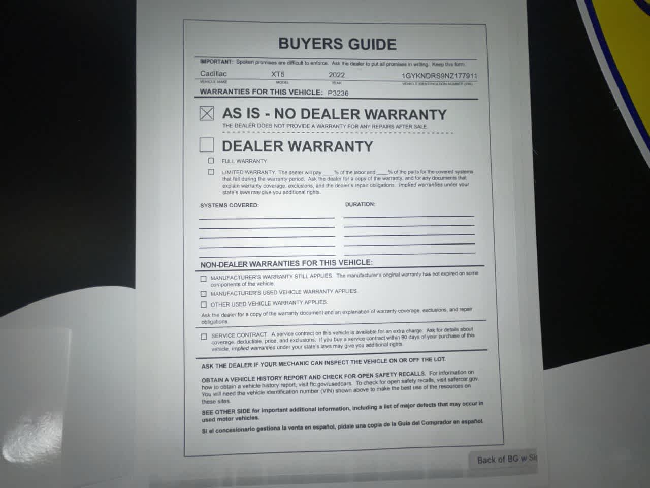 2022 Cadillac XT5 AWD Premium Luxury