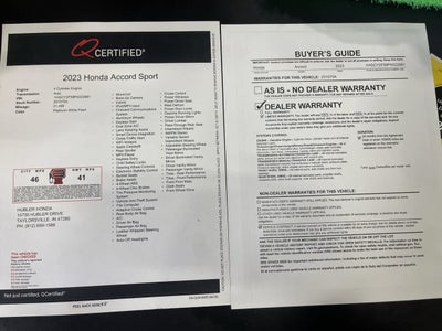 2023 Honda Accord Hybrid Sport