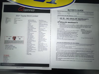 2021 Toyota RAV4 Limited