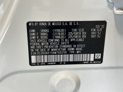 2022 Honda HR-V Sport