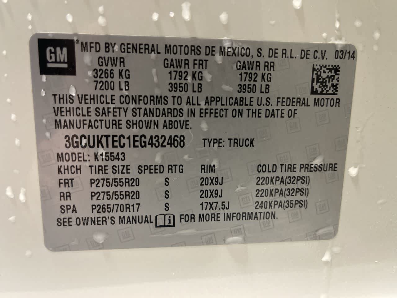 2014 Chevrolet Silverado 1500 High Country