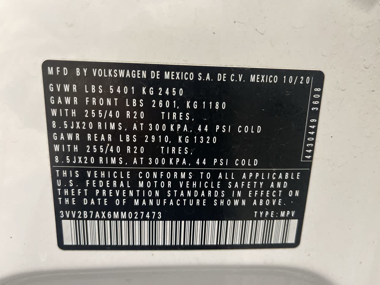 2021 Volkswagen Tiguan SE R-Line Black