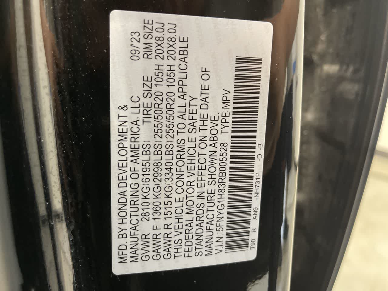 2024 Honda Pilot Elite