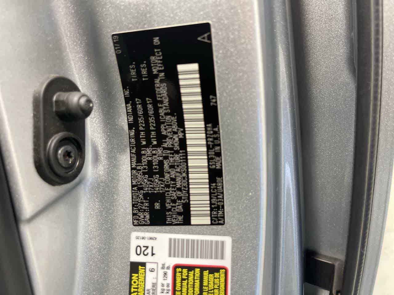 2019 Toyota Sienna XLE