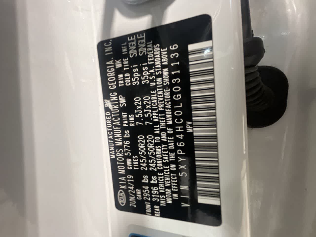 2020 Kia Telluride S