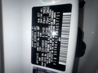 2021 Kia Sorento SX Prestige