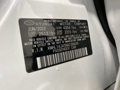 2022 Hyundai Sonata SEL
