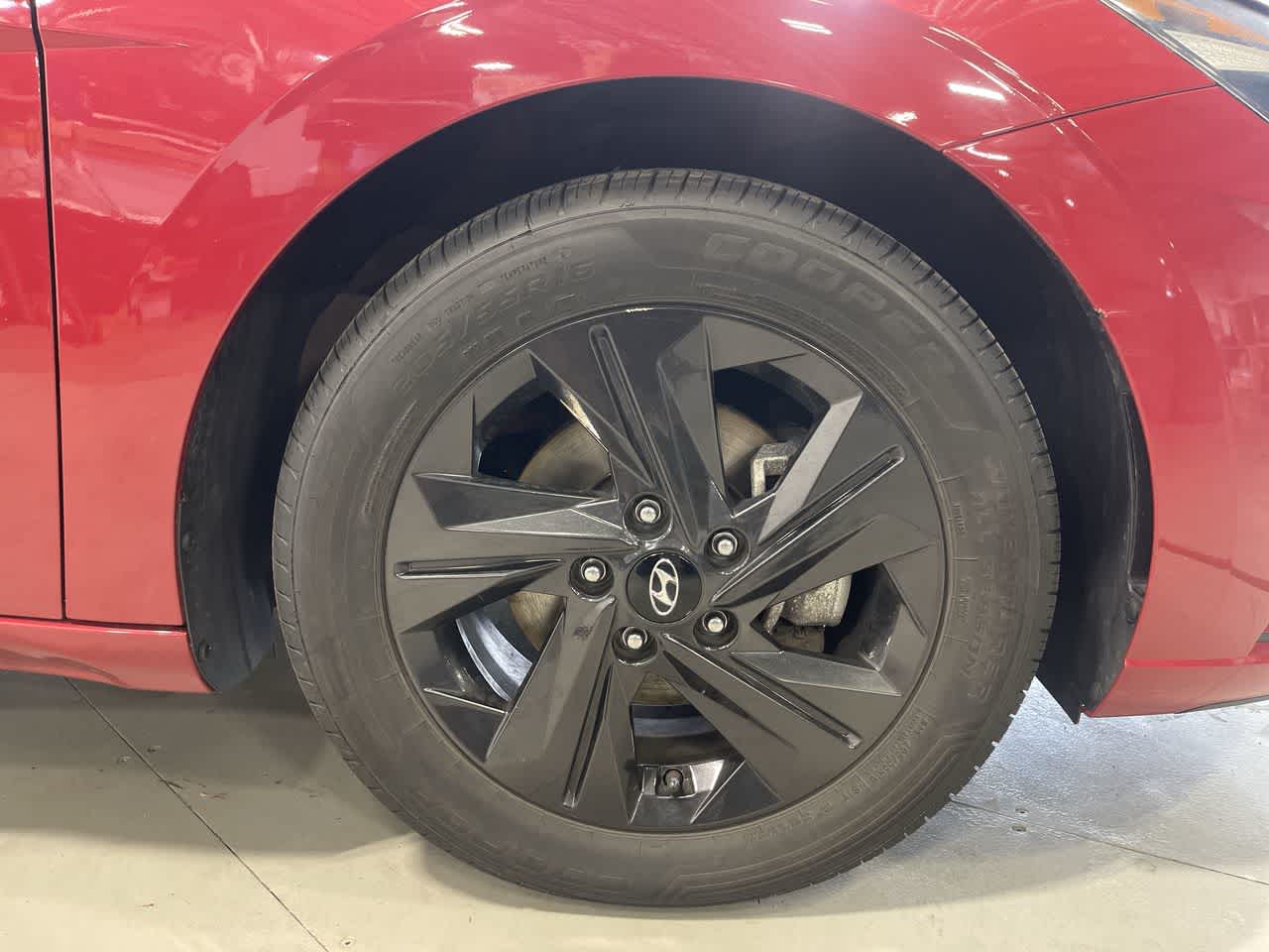 2021 Hyundai Elantra Hybrid Blue