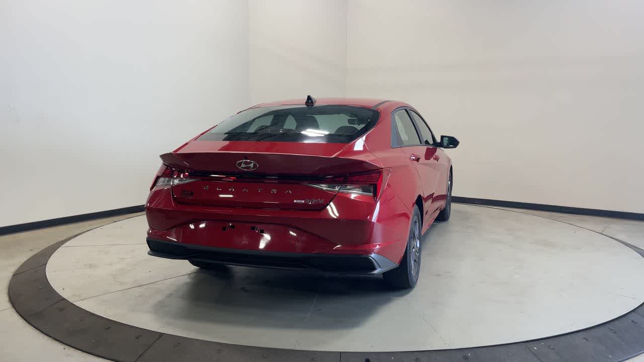 2021 Hyundai Elantra Hybrid Blue