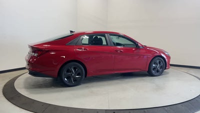 2021 Hyundai Elantra Hybrid Blue