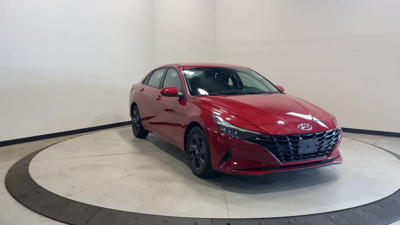 2021 Hyundai Elantra Hybrid Blue