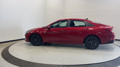 2021 Hyundai Elantra Hybrid Blue