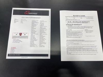 2022 Volvo XC90 Momentum