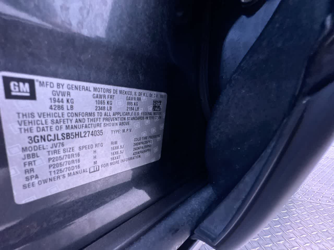 2017 Chevrolet Trax LT