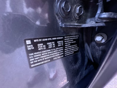 2011 Buick Regal CXL RL1