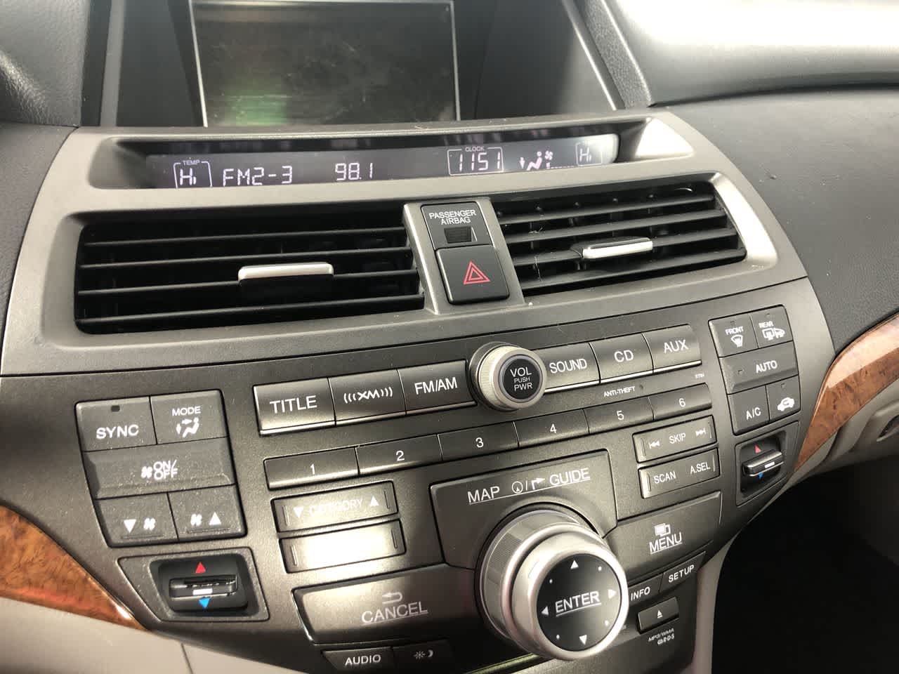 2012 Honda Accord Sdn EX-L