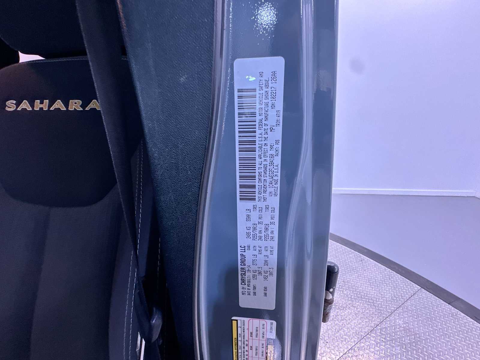 2015 Jeep Wrangler Unlimited Sahara