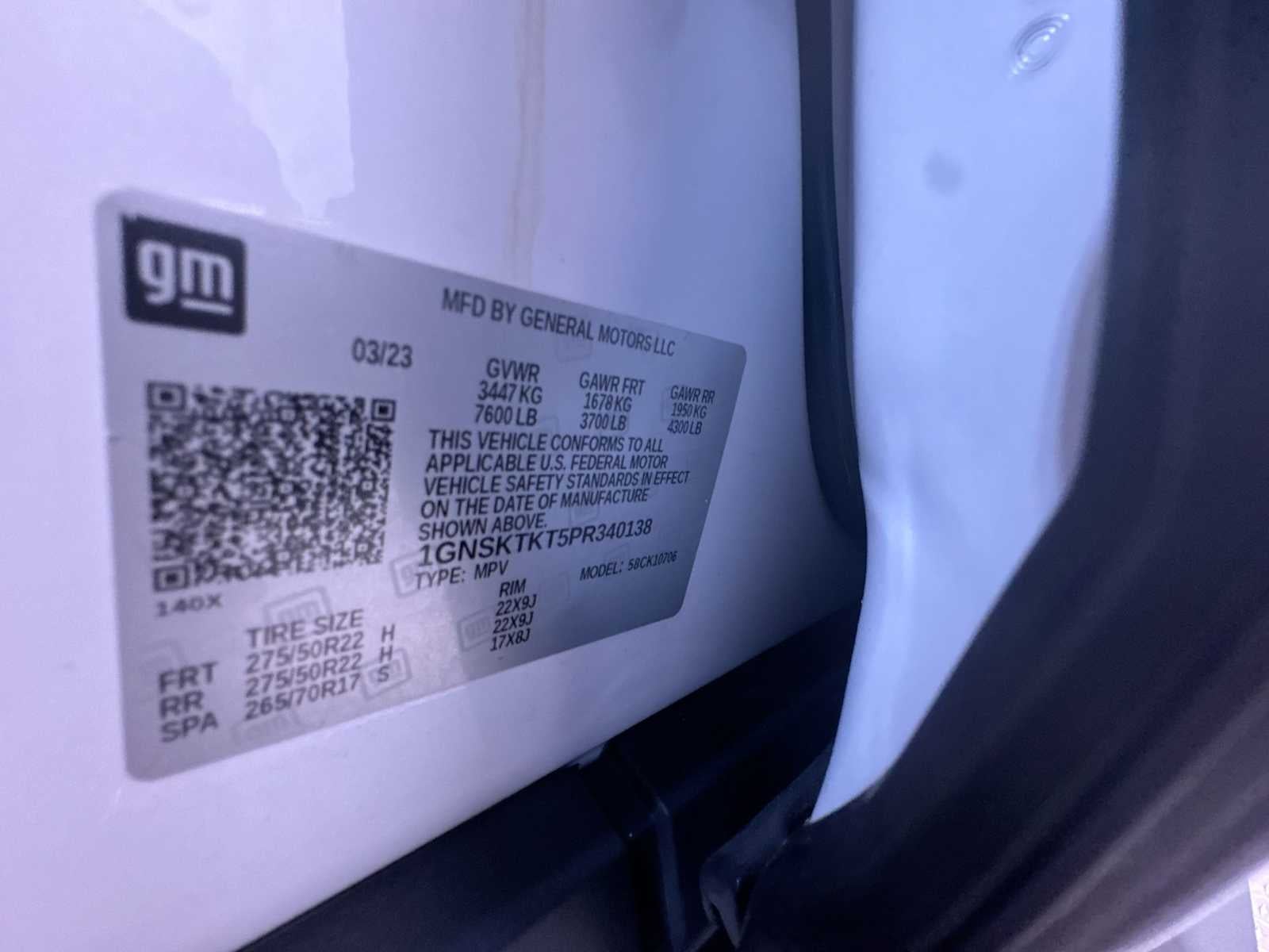 2023 Chevrolet Tahoe High Country