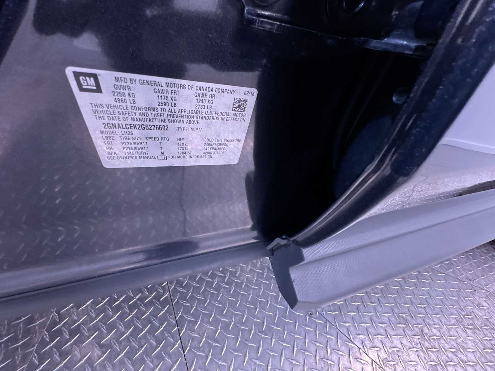 2016 Chevrolet Equinox LT