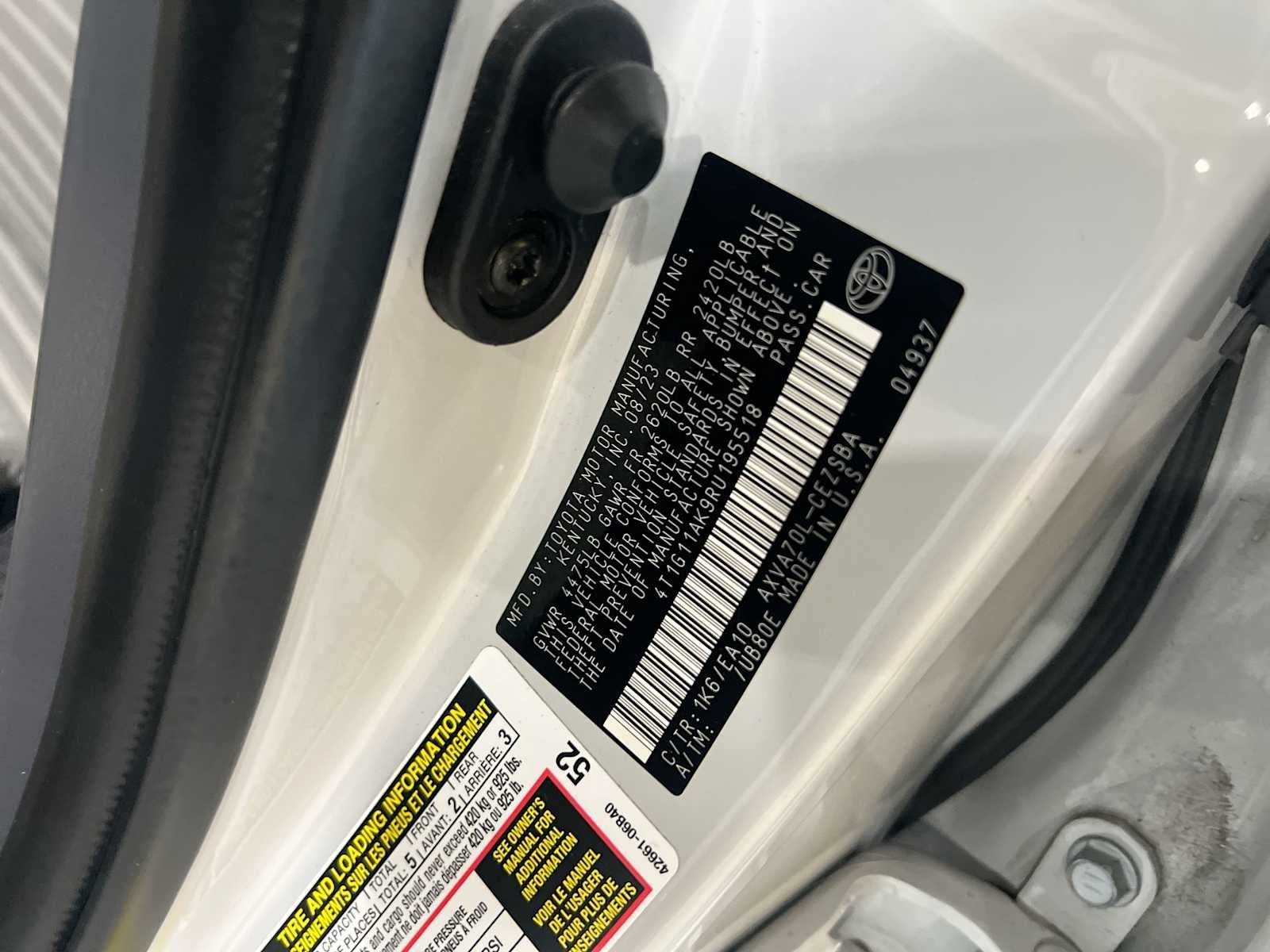 2024 Toyota Camry SE