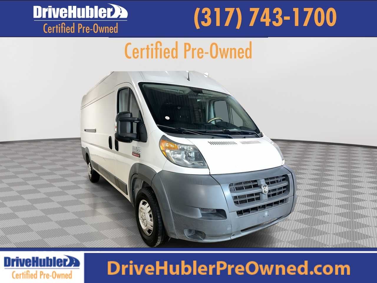 2014 RAM ProMaster Cargo Van 3500 Extended High Roof 159" WB