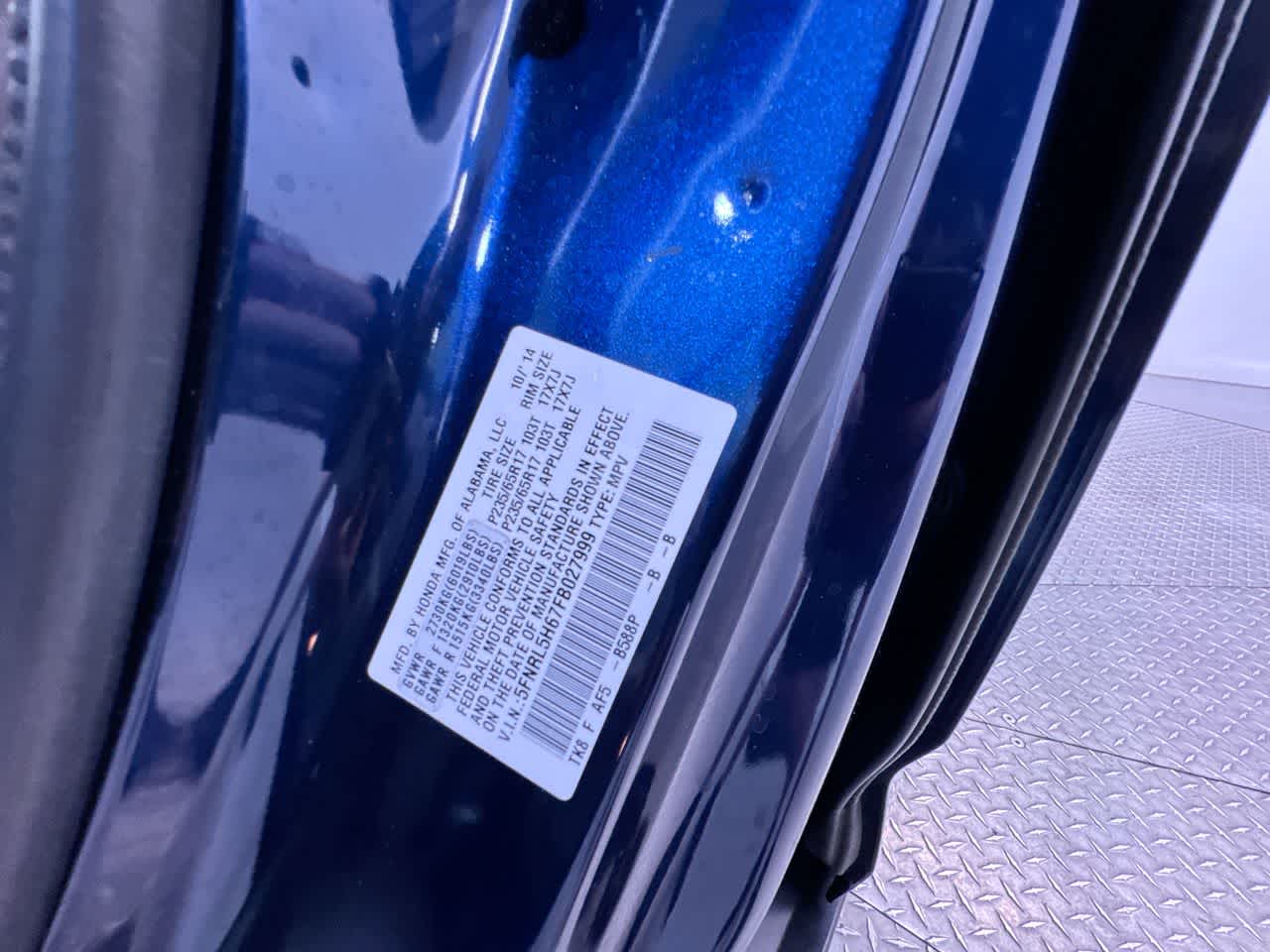 2015 Honda Odyssey EX-L