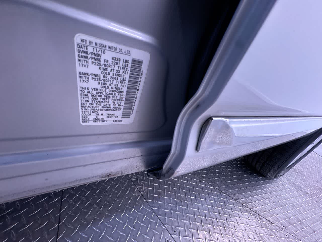 2011 Nissan Rogue SV