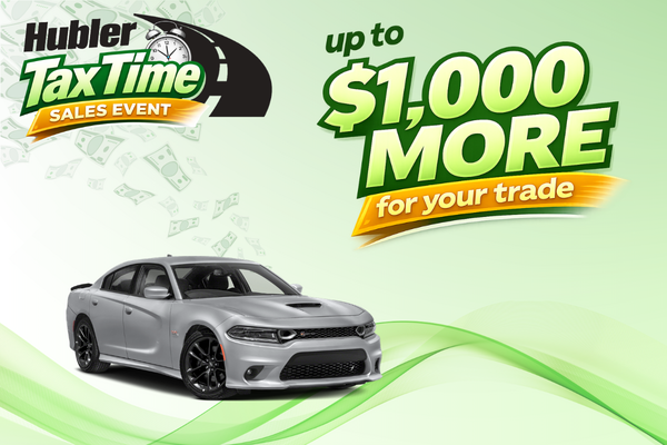 DriveHubler Pre-Owned Tax Time Sales Event