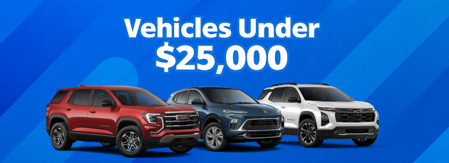 Vehicles Under 25K